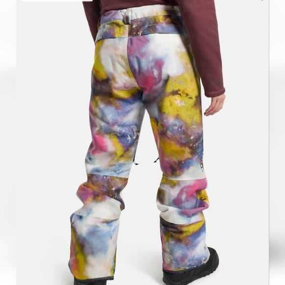 NWT Women's Burton Tie Dye Snow Pants - Picture 3 of 10